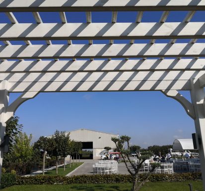 Pergole detay görüntüsü