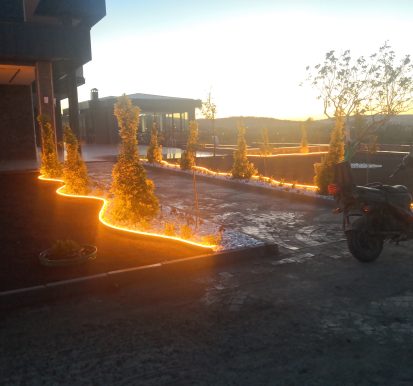 Peyzaj Aydınlatma Çalışmamız