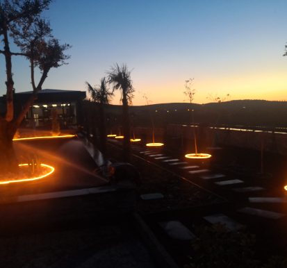 Neon ledli Peyzaj Çalışmamız